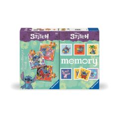 Picture of Ravensburger Memory® + 3 Puzzle: Disney - Stitch (24695)