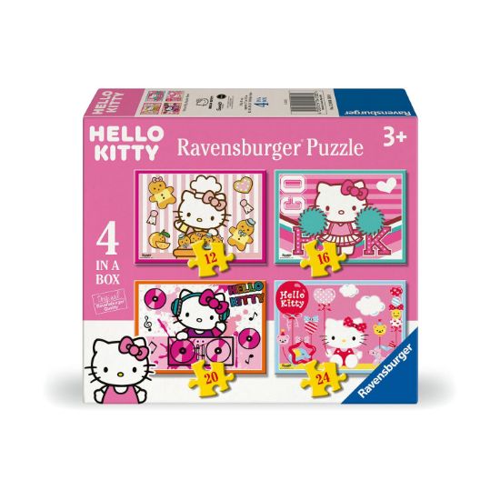 Picture of Ravensburger Puzzle: Hello Kitty -  Dream Big, Sparkle More! (4in1) (12004158)
