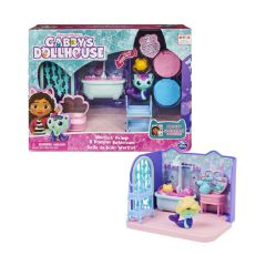 Picture of Spin Master Gabby's Dollhouse: 'MerCat' Primp & Pamper Bathroom Deluxe Room Set (6062036)