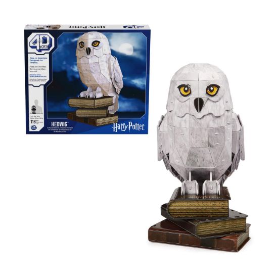 Picture of Spin Master Harry Potter: 4D Build - Hedwig 3D Puzzle  Model Kit (6069818)