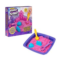 Picture of Spin Master Kinetic Sand Shimmer - Sparkle Sandcastle Set (Pink) (6063520)