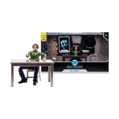 Picture of McFarlane DC Multiverse: Gold Label Collection - The Dark Knight - The Joker Interrogation Room Playset (18cm)