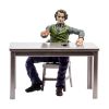 Picture of McFarlane DC Multiverse: Gold Label Collection - The Dark Knight - The Joker Interrogation Room Playset (18cm)