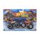 Picture of Mattel Hot Wheels Monster Trucks: Demolition Doubles - Hot Wheels Racing #1 VS Hot Wheels Racing #4 (JCC83)