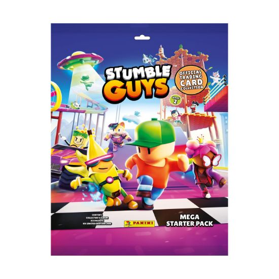 Picture of Panini Stumble Guys 2025: Mega Starter Pack (Binder, 6 Packs plus 3 Limited Editon Cards)