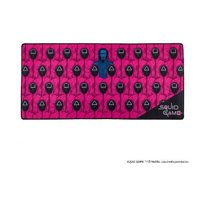 Picture of Cinereplicas TV Series: Netflix Squid Game - Front Man And Guards Desk Mat (CR2540)