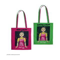 Picture of Cinereplicas TV Series: Netflix Squid Game - Red Light, Green Light Polyester Tote Bag (CR2344)