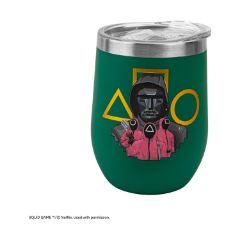 Picture of Cinereplicas TV Series: Netflix Squid Game - Squid Game Guards Stainless Travel Mug (CR4341)