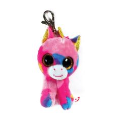 Picture of TY Beanie Boos Fantasia Plush Clip Unicorn Multicolor 8.5cm