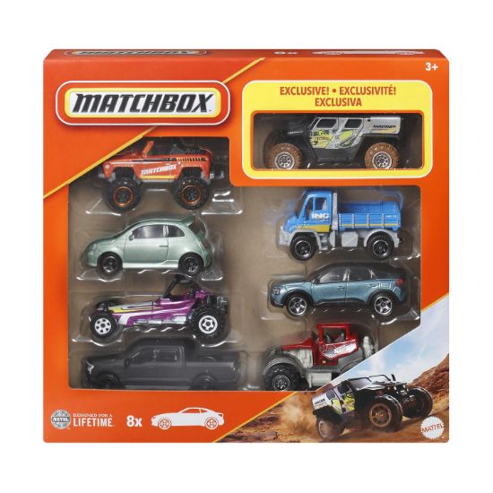 Picture of Mattel Matchbox - Ghe-O Rescue Vehicle Set Of 8 (JCT89)