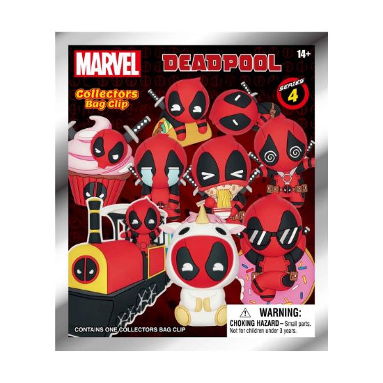 Picture of Monogram Marvel: Deadpool 3D Foam Bag Clips Figures