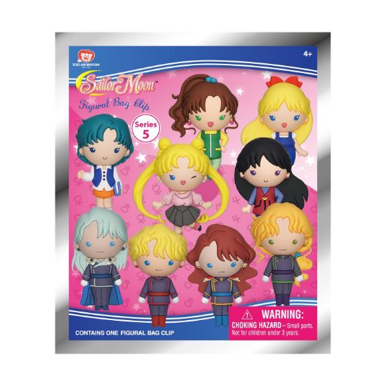 Picture of Monogram: Sailor Moon (Blind Bag/random) 3D Foam Bag Clips Figures