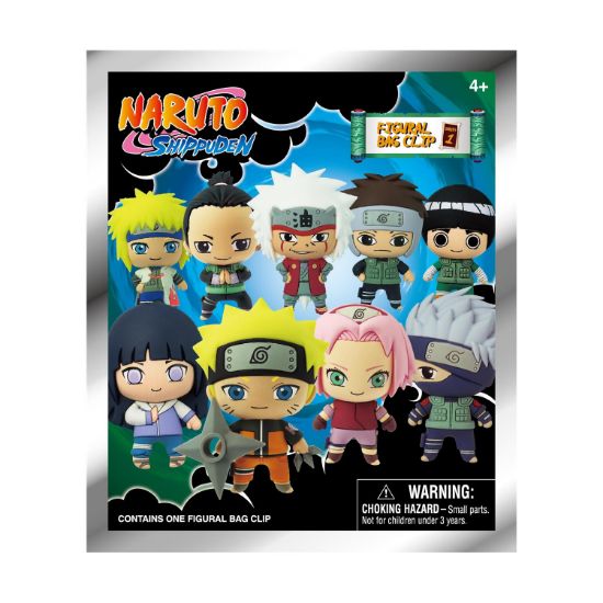 Picture of Monogram: Naruto (Blind Bag/random) 3D Foam Bag Clips