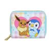 Picture of Loungefly Pokemon: Piplup And Eevee Friends Zip Arround Wallet (PMWA0153)