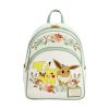 Picture of Loungefly Pokemon: Pikachu & Eevee Floral Mini Backpack (PMBK0284)
