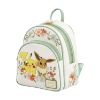 Picture of Loungefly Pokemon: Pikachu & Eevee Floral Mini Backpack (PMBK0284)