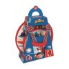 Picture of Stor: Marvel Spiderman - 5 Pcs Non Slip Bicolor Premium Set (Plate Bowl Tumbler 260 Ml & Cutlery) (83581)