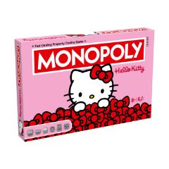 Picture of Winning Moves: Monopoly - Hello Kitty Board Game (English Language) (WM04863-EN1)