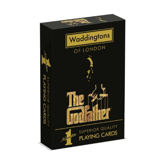 Picture of Winning Moves: Waddingtons No.1 - The Godfather Playing Cards (WM02909-EN1)