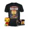 Picture of Funko Pop! Tees (Adult): Marvel - Holiday Iron Man (Glows in the Dark) Vinyl Figure & T-Shirt (XL)