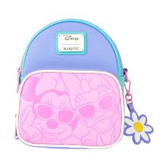 Picture of Loungefly Disney: Daisy Duck & Minnie Mouse Mini Convertible Backpack (WDTB3189)