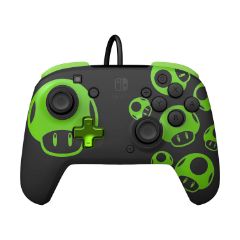 Picture of PDP: Rematch - Wired Controller Super Mario 1UP (Glows in the dark) [For Switch]