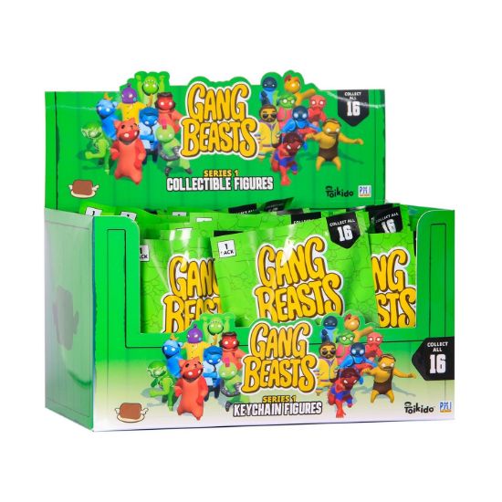 Picture of P.M.I. Gang Beasts Figural Keychains - 1 Pack (S1) (Random) (GB8004)