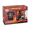 Picture of Funko Pop! & Tees (Adult): Chainsaw Man - Chainsaw Man Leaping Vinyl Figure & T-Shirt (L)