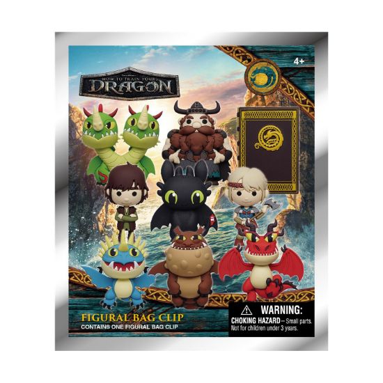 Picture of Monogram: How To Train Your Dragon (2025 Movie) (Blind Bag/random) 3D Foam Bag Clips