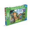 Picture of Ravensburger Puzzle: Minecraft - Steve and Alex (100XXLpcs) (12004176)