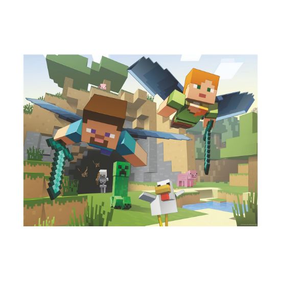 Picture of Ravensburger Puzzle: Minecraft (200XXLpcs) (12004144)