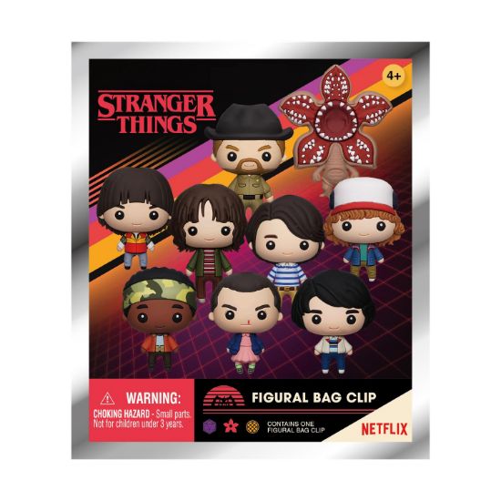 Picture of Monogram: Stranger Things (Blind Bag/Random) 3D Foam Bag Clips Figures