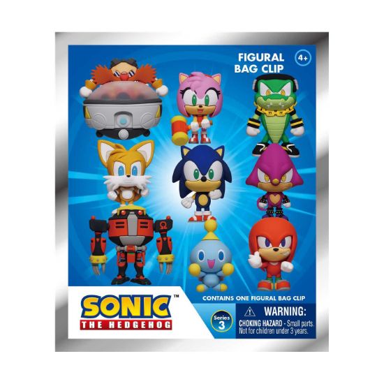 Picture of Monogram: Sonic (Blind Bag/Random) 3D Foam Bag Clips Figures