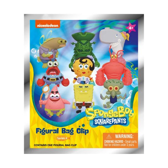 Picture of Monogram: Nickelodeon - SpongeBob SquarePants (Blind Bag/Random) 3D Foam Bag Clips Figures
