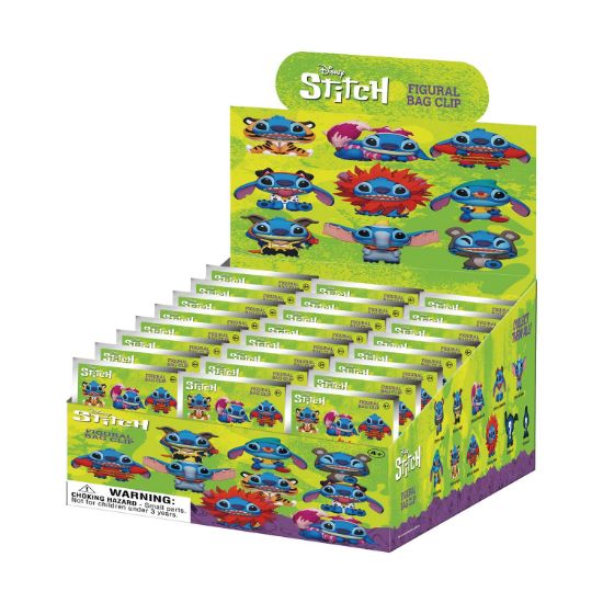 Picture of Monogram Disney: Stitch (Blind Bag/Random) 3D Foam Bag Clips Figures