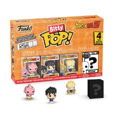 Picture of Funko Bitty Pop! 4-Pack: Dragon Ball Z - Majin Buu (Pure), Vegito, Majin Vegeta, Mystery Pop! Vinyl Figures