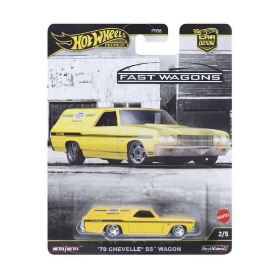 Picture of Mattel Hot Wheels Premium Car Culture: Fast Wagons - '70 Chevelle SS Wagon (JBK67)