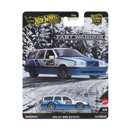 Picture of Mattel Hot Wheels Premium Car Culture: Fast Wagons - Volvo 850 Estate (JBK68)