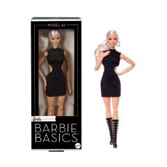 Picture of Mattel Barbie Basics: Model 02 - Little Black Dress with Blonde Hair Doll (JBH71)