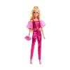 Picture of Mattel Barbie: Deluxe Style - Metallic Pink Set with Blonde Hair Doll (JFP40)