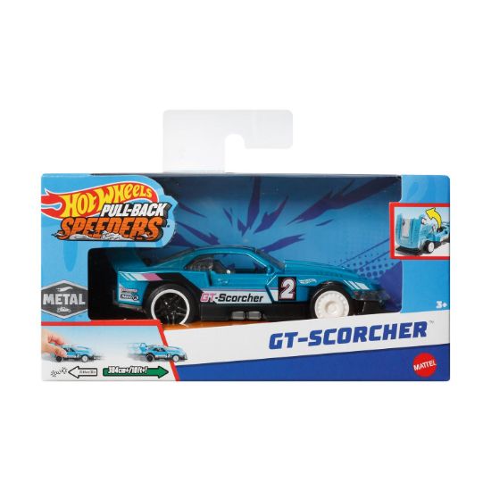 Picture of Mattel Hot Wheels: Pull-Back Speeders - GT-Scorcher (1:43) (HPR81)