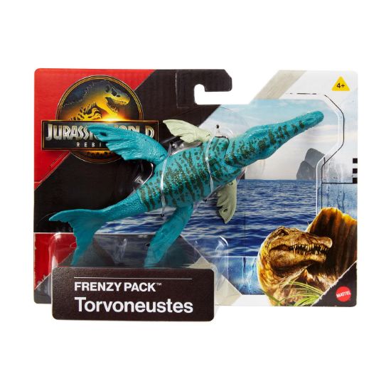 Picture of Mattel Jurassic World Rebirth: Frenzy Pack - Torvoneustes Figure (JCL54)