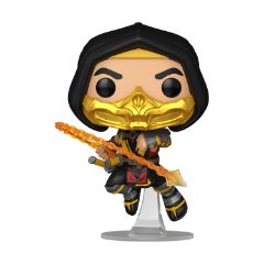 Picture of Funko Pop! Games: Mortal Kombat 11 (Fatality) - Scorpion #1072 Vinyl Figure