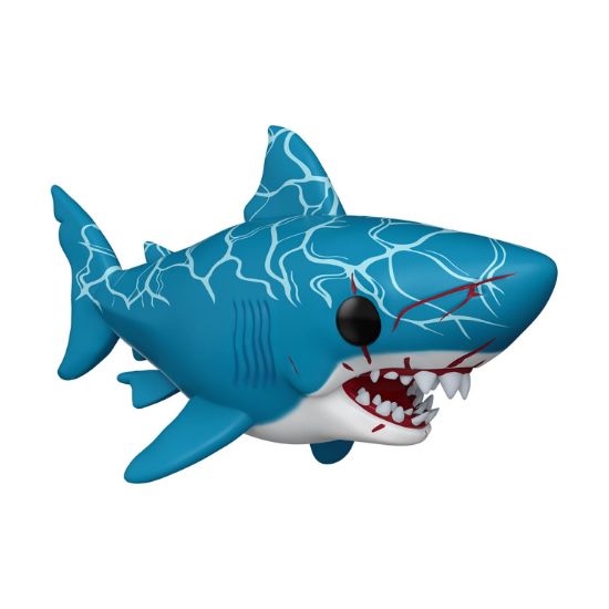 Picture of Funko Pop! Super: Jaws (50th Anniversary) – Great White Shark (Retro) #1754 Vinyl Figure (6")