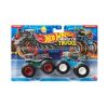Picture of Mattel Hot Wheels Monster Trucks: Demolition Doubles - Loco Punk VS Airplane Mode (JCC66)