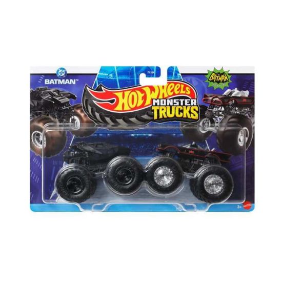 Picture of Mattel Hot Wheels Monster Trucks: Demolition Doubles - DC Batman VS Batman Classic TV Series (JCC80)