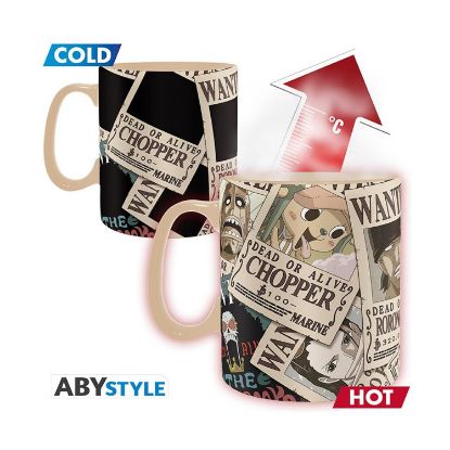 Picture of Abysse: One Piece - Wanted  Heat Change Mug (460ml) (ABYMUGA444)