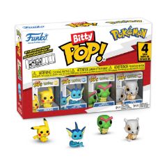 Picture of Funko Bitty Pop! 4-Pack: Pokemon - Pikachu, Squirtle, Charmander, Bulbasaur Vinyl Figures
