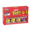Picture of Funko Bitty Pop! 4-Pack: The Simpsons - Maggie Simpson, Homer Simpson, Barney Gumble, Bartman Vinyl Figures