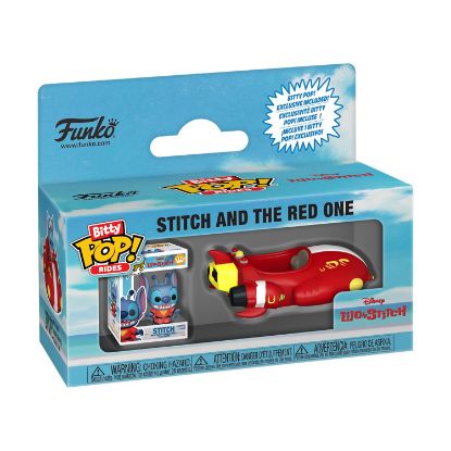Picture of Funko Bitty Pop! Rides: Lilo and Stitch - Stitch and The Red One Vinyl Figures